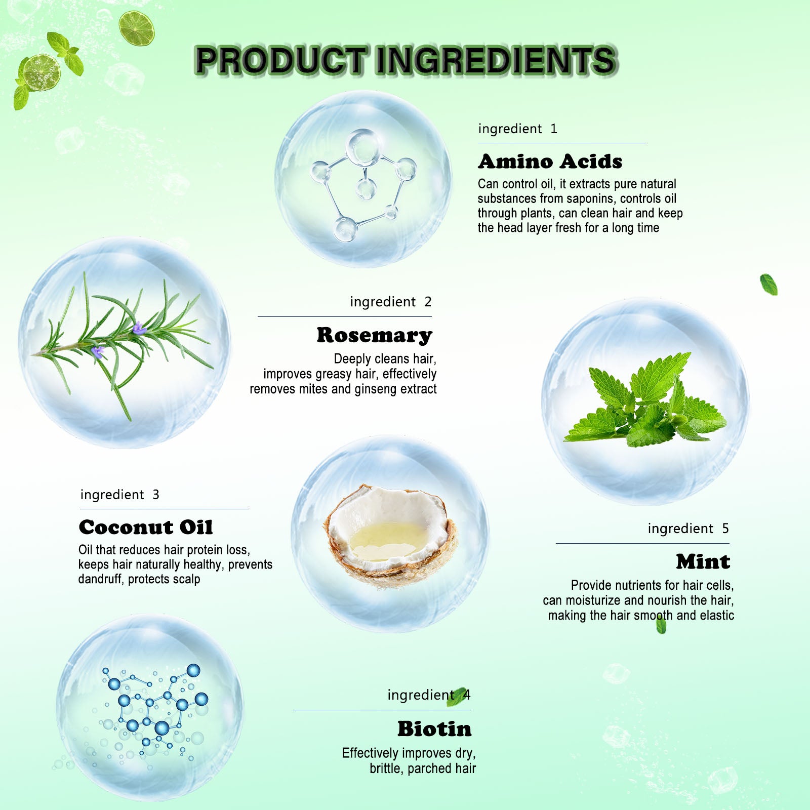 EELHOE Hair Enrichment Moisturizes Hair Repair Hair Root Thickening Hairline Strengthening Hair Treatment