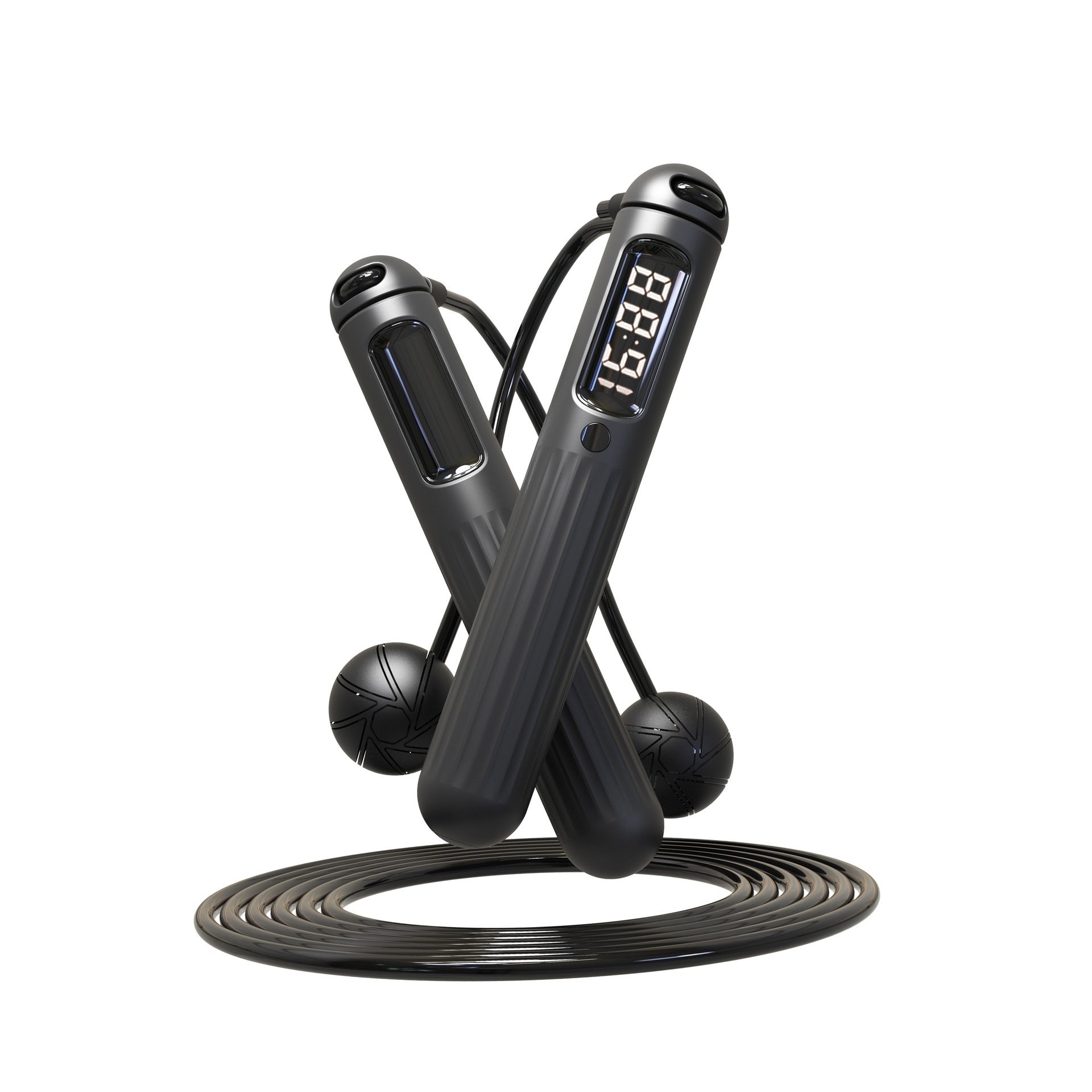 Smart Bluetooth Skipping Rope With CounterFitness Weight Bearing Ball