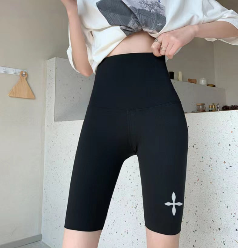 Outerwear Ninth High Waist Shaping Yoga Cycling Leggings