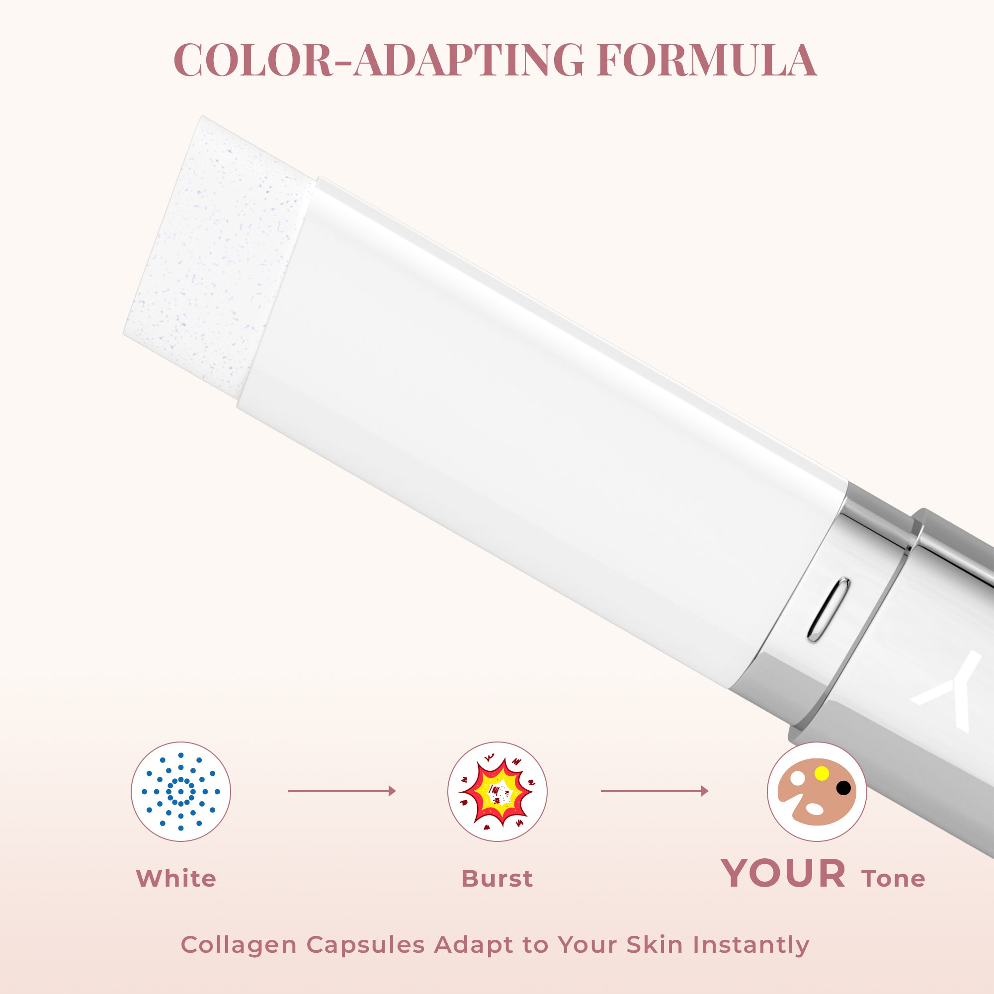 C-F022 Color-changing Foundation Stick
