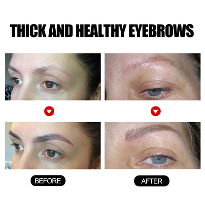 EELHOE Eyebrow Liquid Dark Thick Natural Oil Eyebrow Repair Mild Moisturizing Treatment