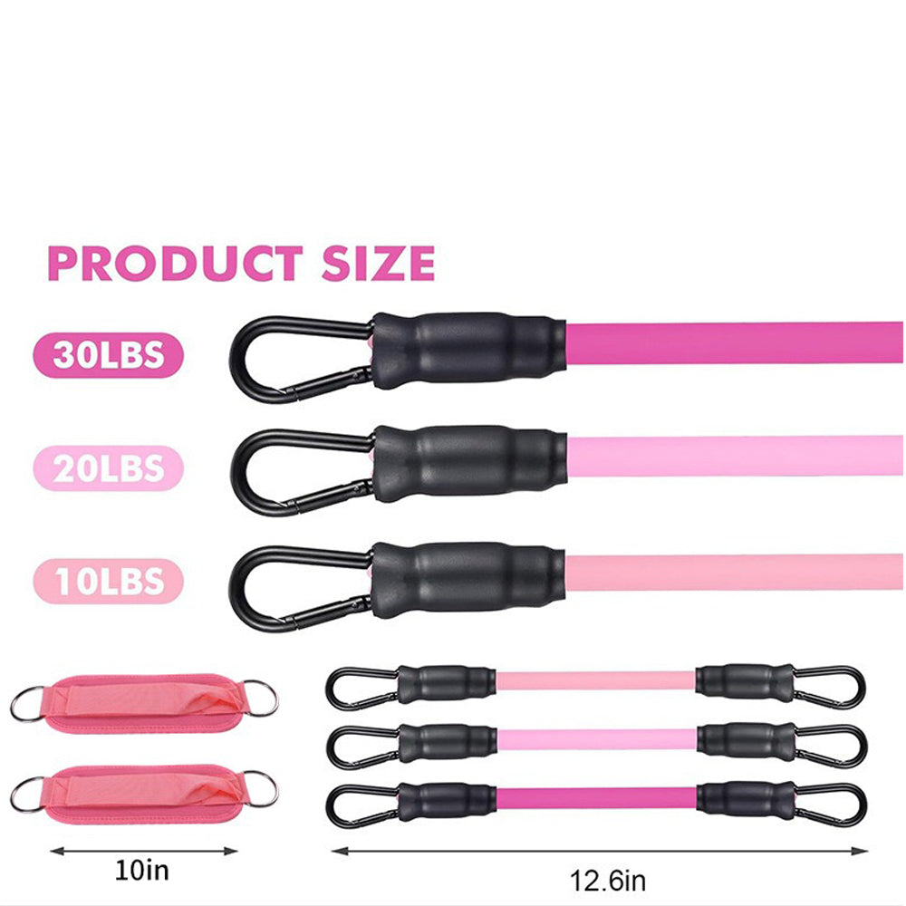 Ankle Resistance Bands With Cuffs For Women &amp; Men,Adjustable Leg Workout Bands For Kickbacks, Booty Lift For Home Gym