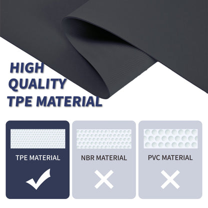 Yoga Mat, Exercise Yoga Mat With Non-Slip Design, Professional TPE Exericise Mat, 72  X 24  Multi-Purpose Workout Mat For Women, Pilates Fitness And Floor Exercises