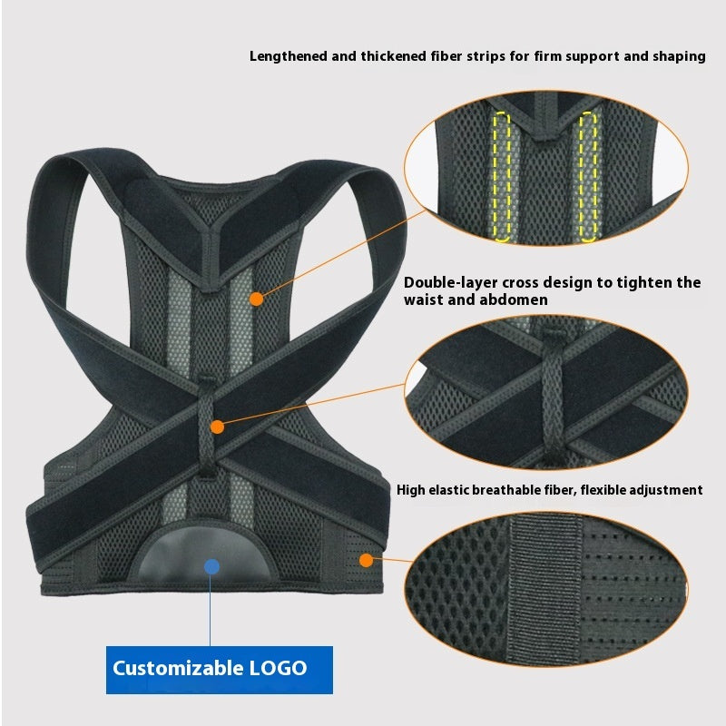 Back Posture Correction Belt Adjustment Anti-humpback