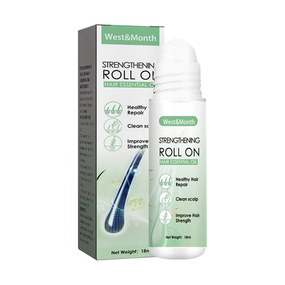 West&amp;Month Hair Roller Balls Scalp Massage Moisturizing Hair Roots Thickening Hair Hair Treatment Roller Balls Essential Oil