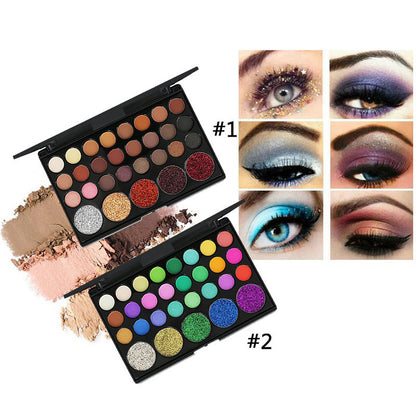 29 Color Eyeshadow Palette Cosmetic Makeup Set 01 02