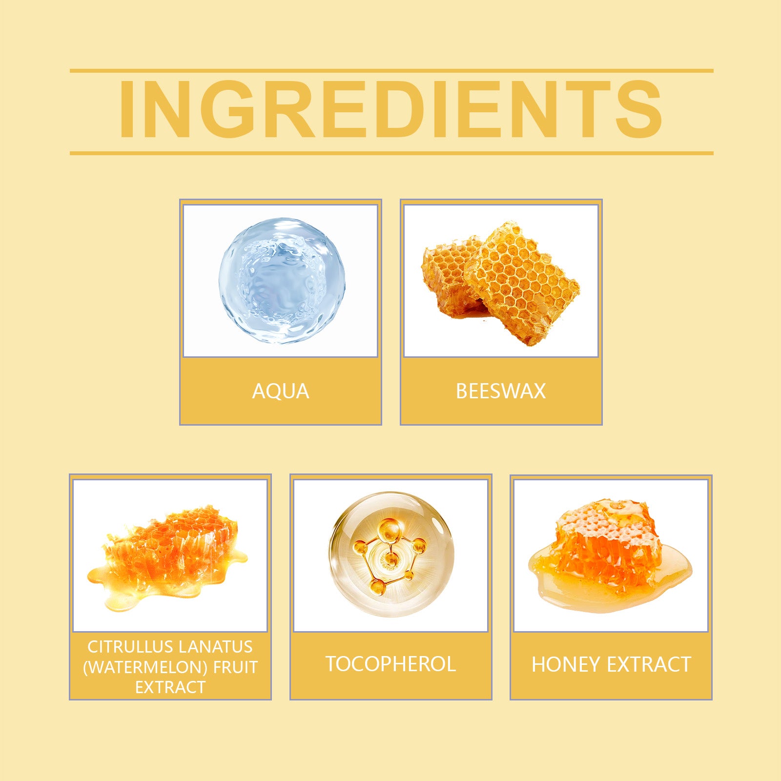 Hoygi Propolis Lip Mask, Fade Lip Lines, Anti-Crack Lip Balm Moisturizing Lip Care Lip Mask