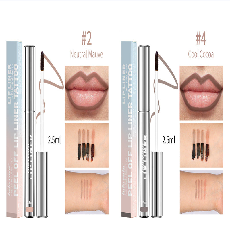 Matte Finish No Stain on Cup Hook Line Lip Stick