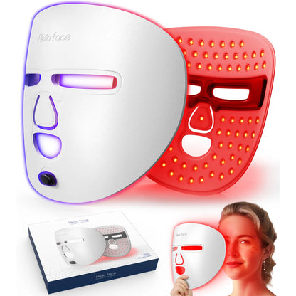 Professional LED Red Light Therapy Face Mask – Anti-Aging &amp; Skin Rejuvenation for Home Use