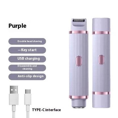 Double-headed Electric Shaver Women&