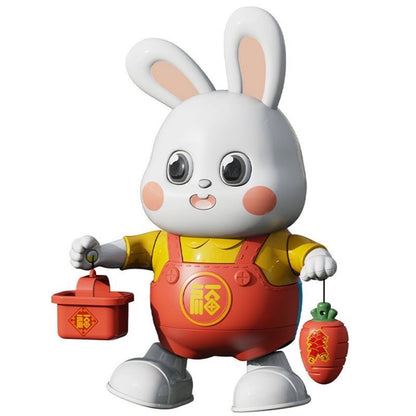 Electric Toy Rabbit Learning Head Learning Climbing Rabbit Singing Dancing Light
