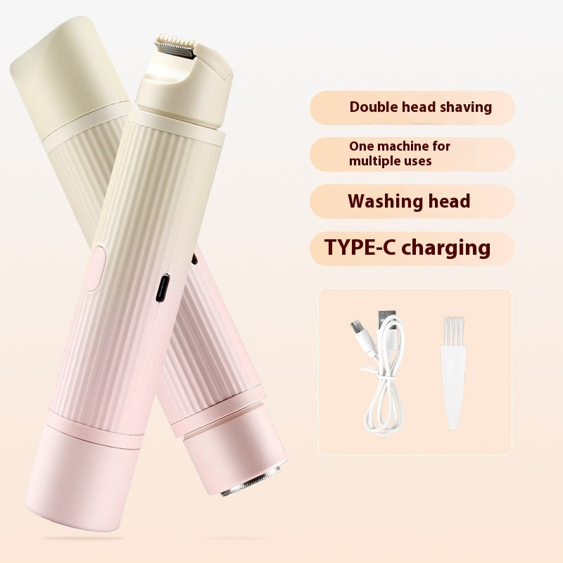Double-headed Electric Shaver Women&
