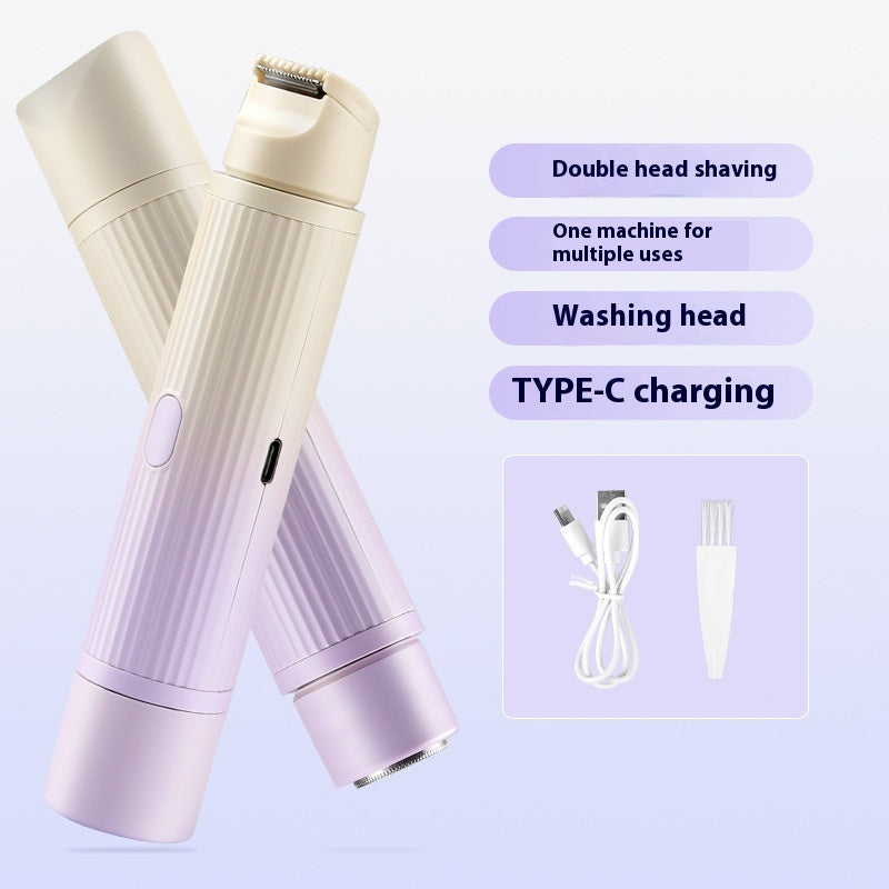 Double-headed Electric Shaver Women&