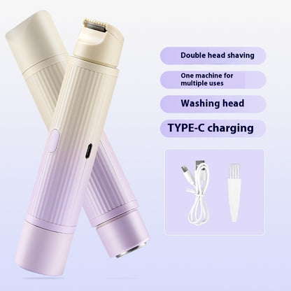 Double-headed Electric Shaver Women&