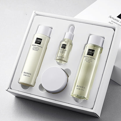 Whitening And Freckle Removing Skin Care Kit Hydrating Moisturizing And Brightening Skin Tone