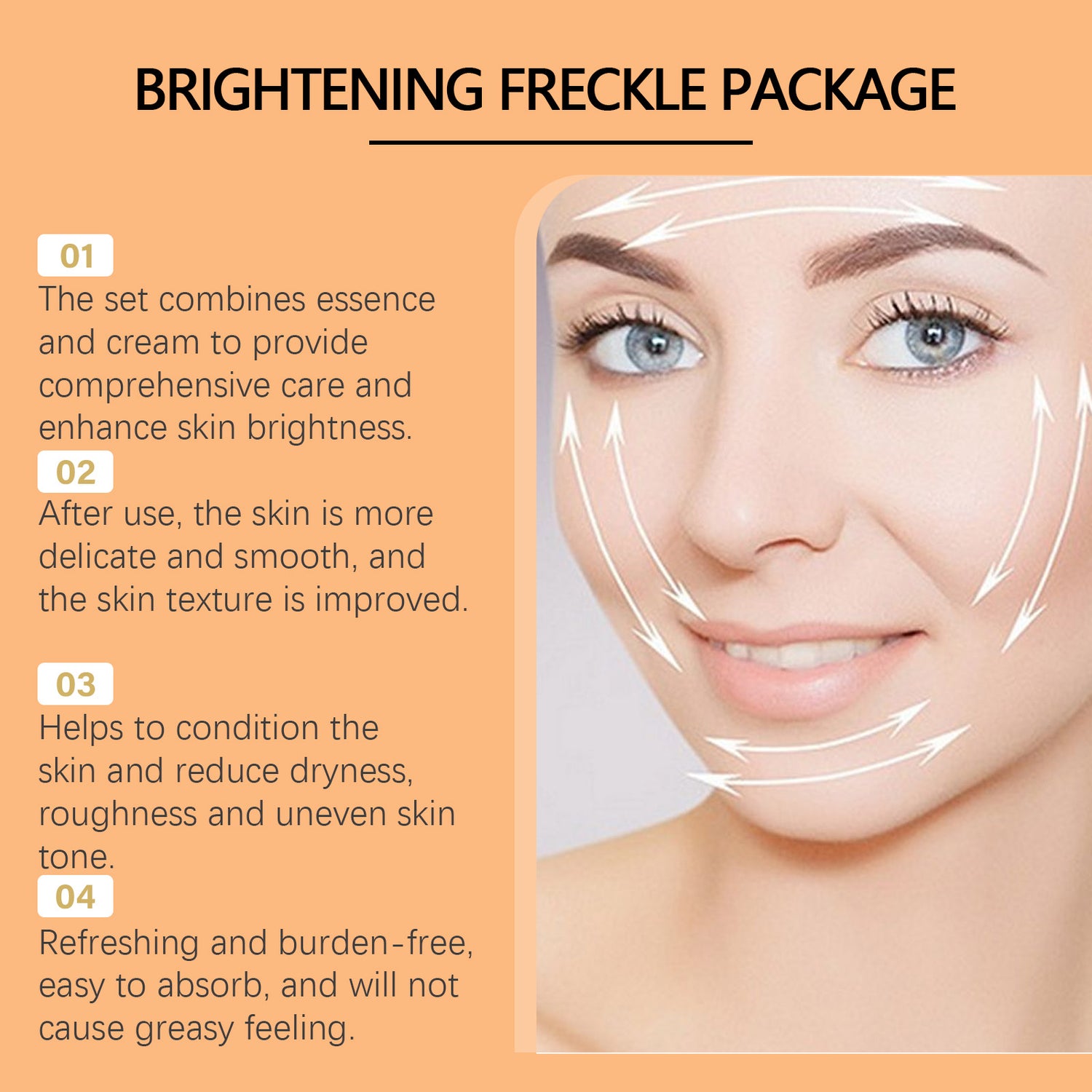 West&amp;Month Papaya Facial Cream, Lightens And Improves Facial Hydration, Moisturizes, Brightens And Softens Skin