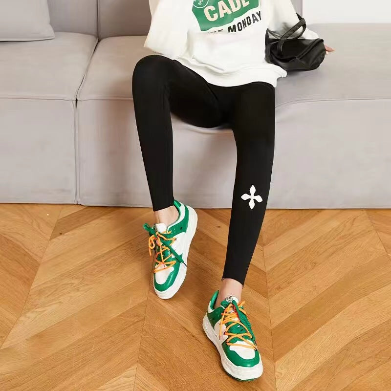 Outerwear Ninth High Waist Shaping Yoga Cycling Leggings