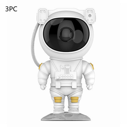 LunaGlow™ Astronaut Galaxy Projector – Remote Control Starry Night Light for Bedroom &amp; Mood Therapy