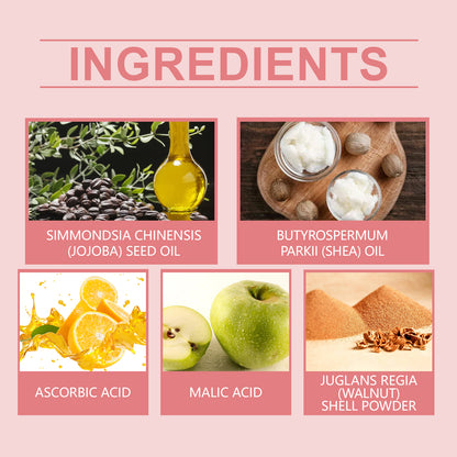 EELHOE Face Whitening Scrub Gently Cleanses And Exfoliates Skin For A Radiant Radiance