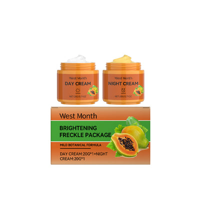 West&amp;Month Papaya Facial Cream, Lightens And Improves Facial Hydration, Moisturizes, Brightens And Softens Skin