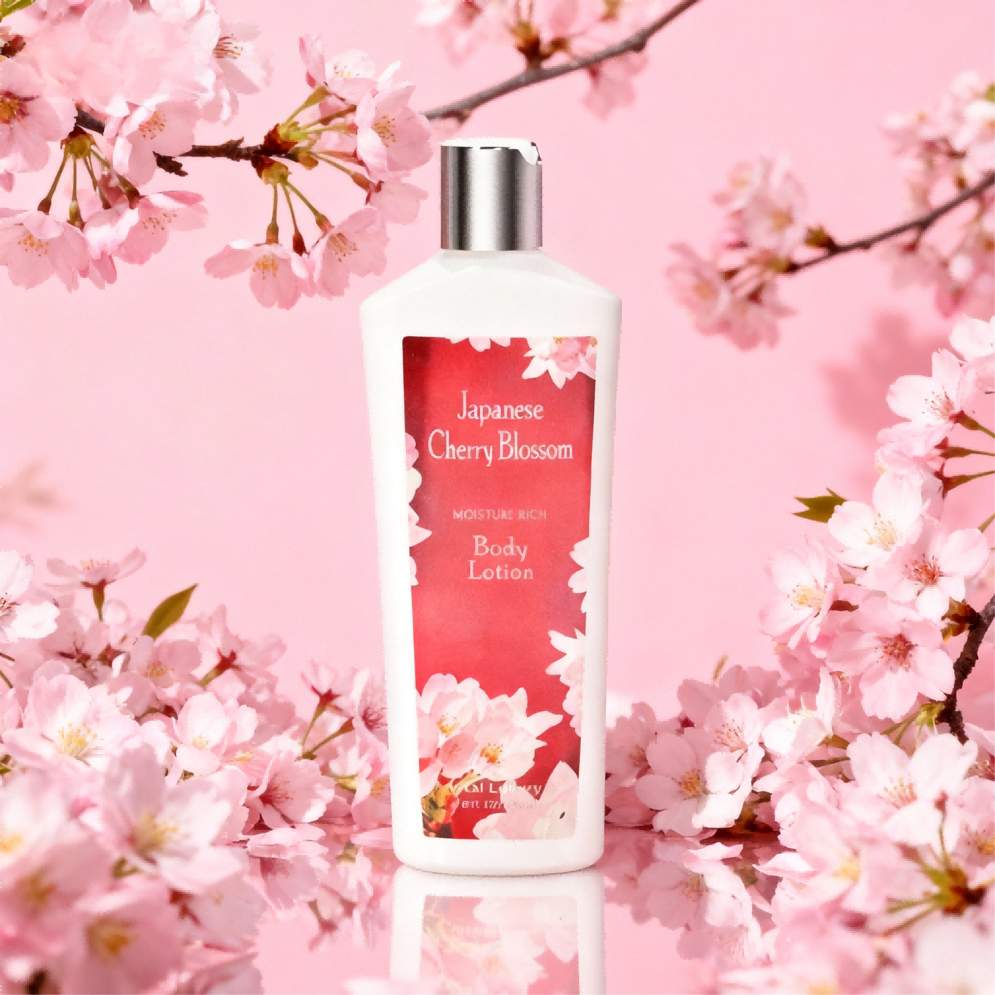2 Pieces Sets, Body Lotion And Body Mist Set, Japanese Cherry Blossom 8 Oz, 236ml, Best Holiday Gifts.