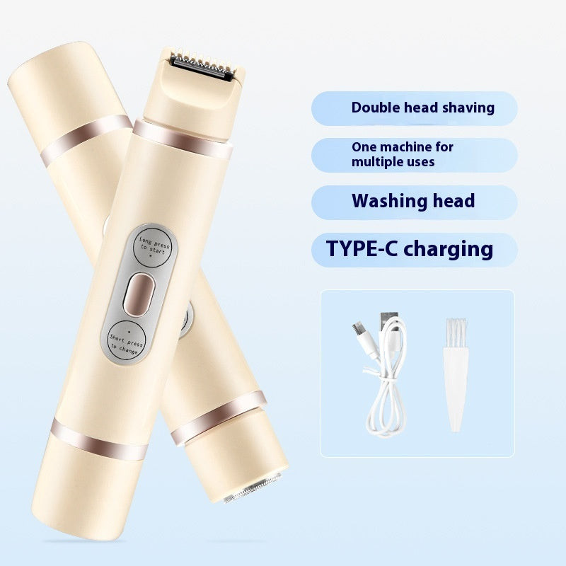 Double-headed Electric Shaver Women&