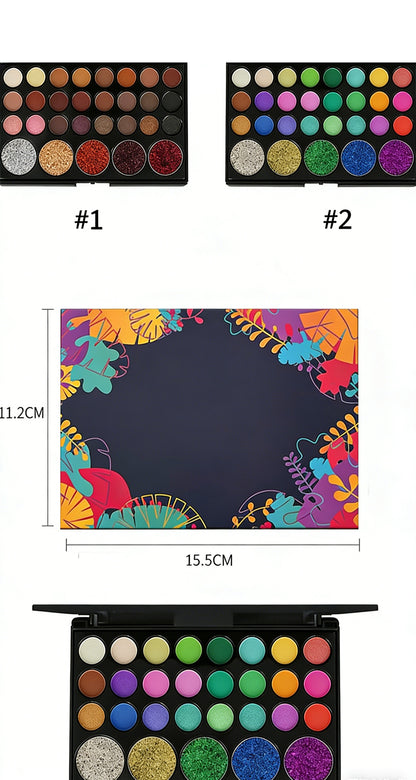 29 Color Eyeshadow Palette Cosmetic Makeup Set 01 02